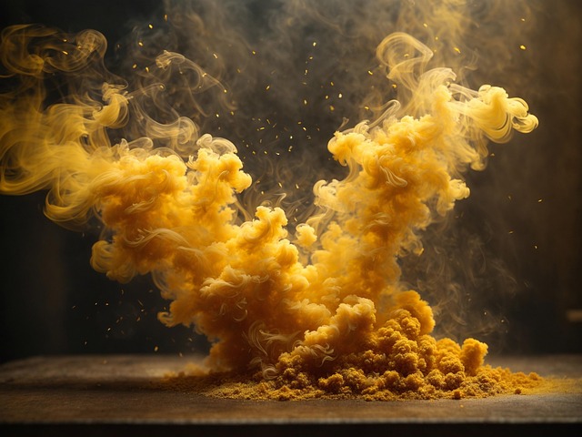 Free ai generated smoke fire illustration