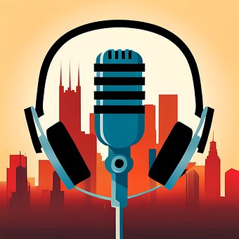 Free Ai Generated Podcast illustration and picture
