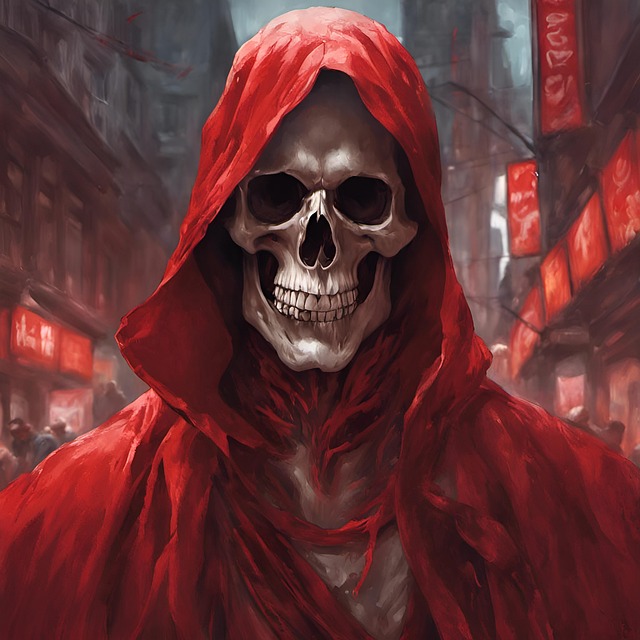 Free ai generated skull creature illustration