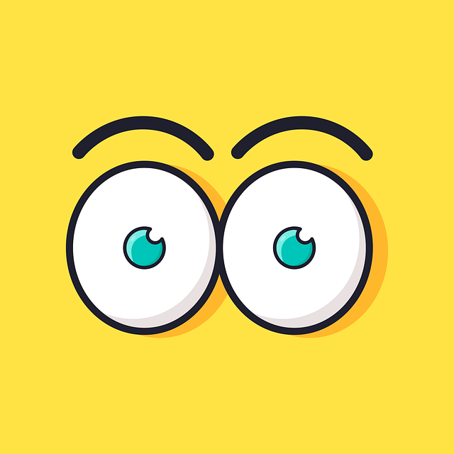 Free sponge eyes avatar vector