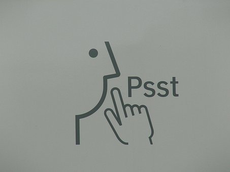 Free Quiet Pictogram photo and picture
