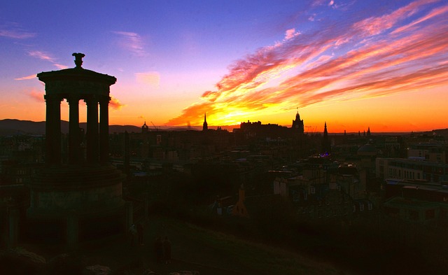 Free Red Sky Sunset photo and picture