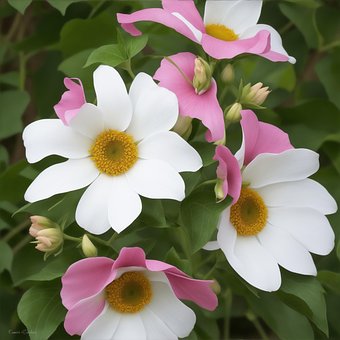 Ai Generert, Blomster, Kronblad
