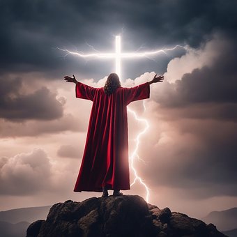 Free Ai Generated Jesus Christ illustration and picture