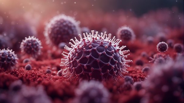 Free Ai Generated Bacteria illustration and picture