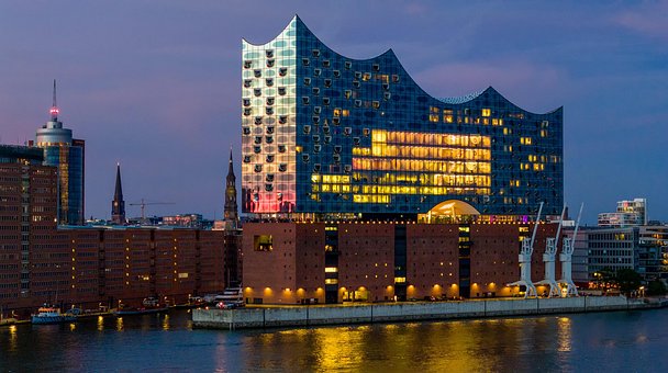 Hamburg, Elbphilharmonie, Architectuur