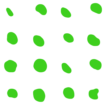 Puntos, Patrón, Textura, Verde, Formas