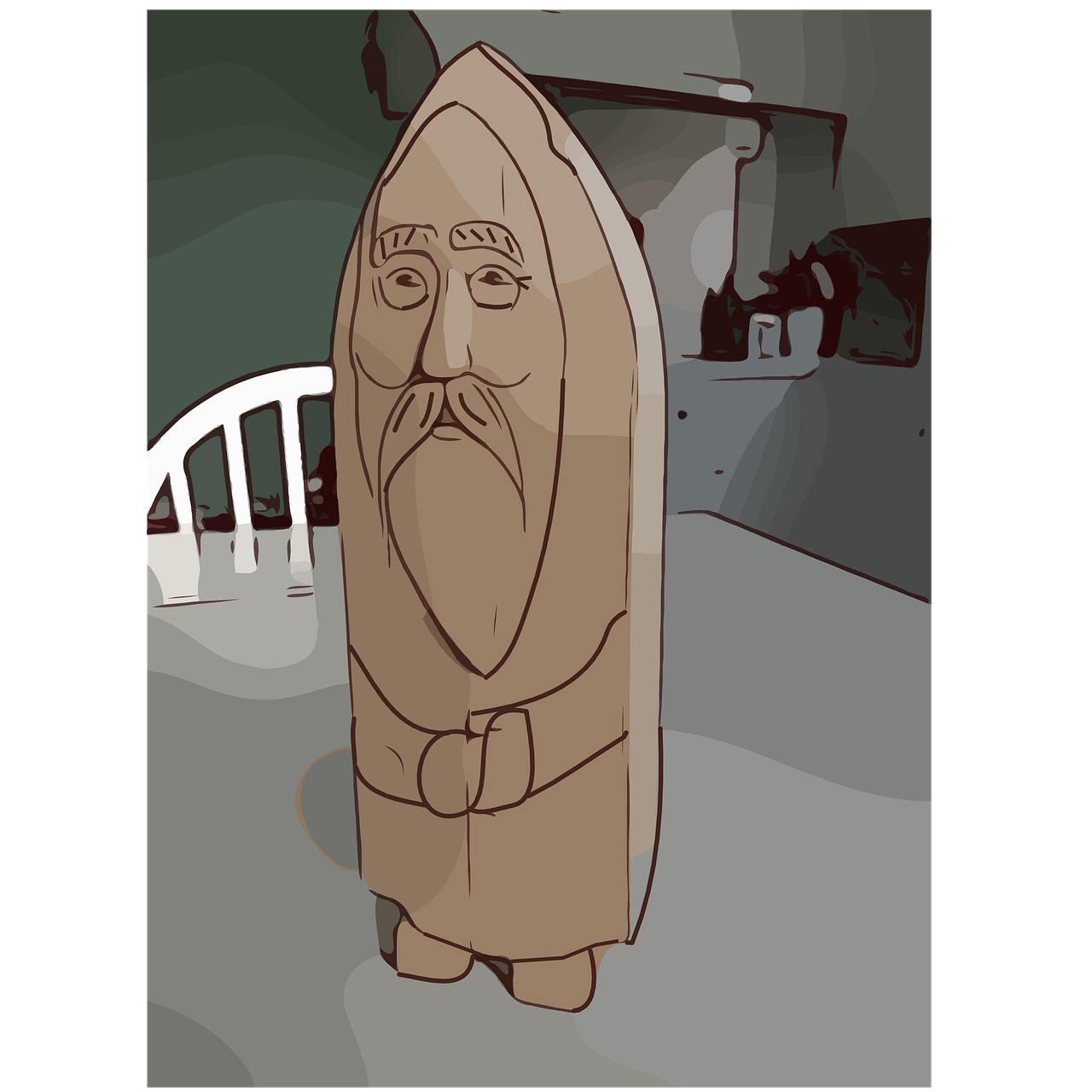 Download Woodcarving Carpentry Wood Royalty Free Stock Illustration 