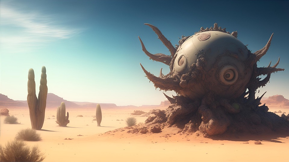 Download Ai Generated, Alien, Giant. Royalty-Free Stock Illustration ...
