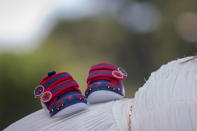 Schwangerschaft, Baby Schuhe, Schwanger