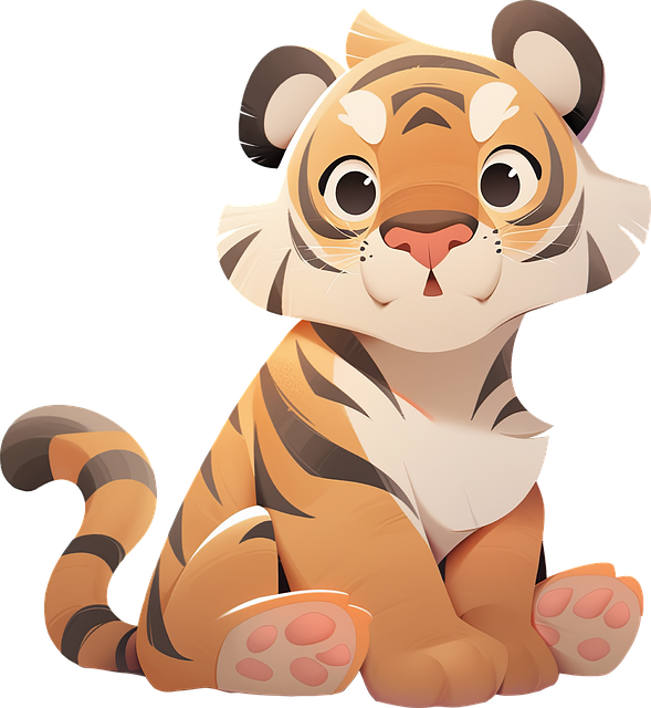 Free Tiger Feline illustration and picture