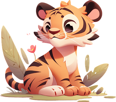 Free Tiger Feline illustration and picture