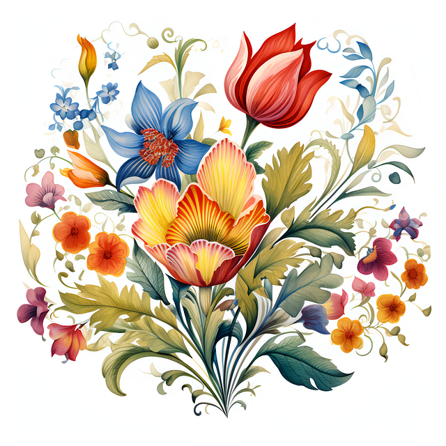 Free art floral essential illustration