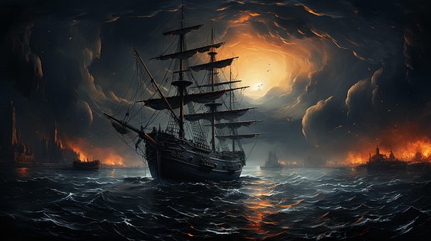 Ai Gegenereerd, Schip, Galjoen, Zee