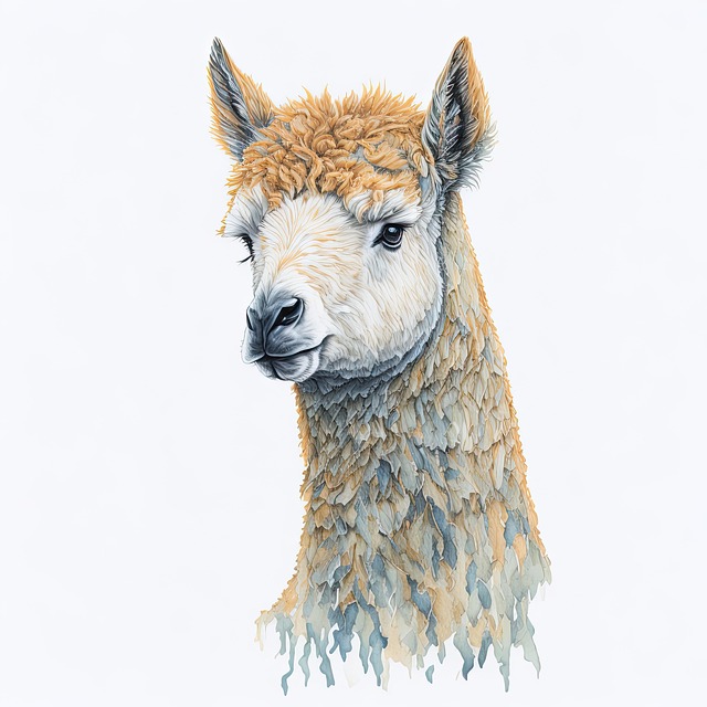 Free Alpaca Lama illustration and picture