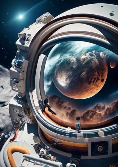 Free Ai Generated Astronaut illustration and picture