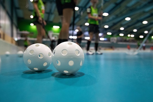 Unihockey, Bola De Chão, Futebol, Branco