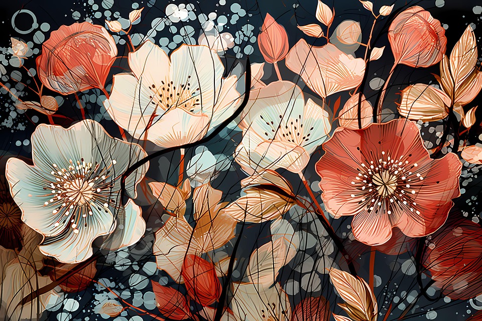 Ai产生的 花朵 花卉背景 - Pixabay上的免费图片 - Pixabay