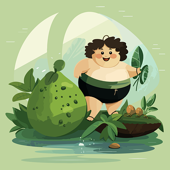 Free Attractive Weight Loss vector and picture