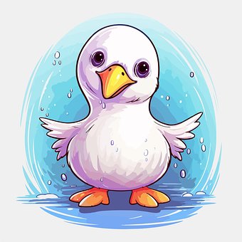 Free Bird Duck illustration and picture