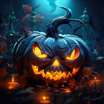 Ai Gerado, Jack O 'Lantern, Abóbora