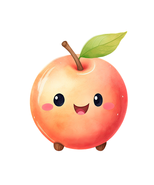 Fruit, Schattig, Clip Art, Afdrukken