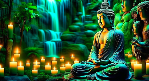 Free Buddha Meditation illustration and picture