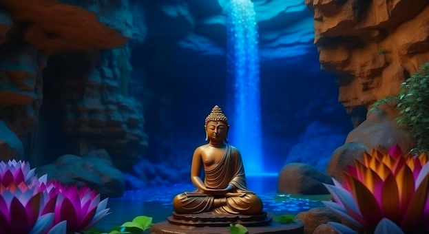 Free Buddha Meditation illustration and picture