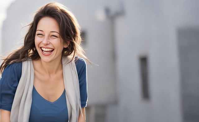 Ai Generado, Mujer, Sonriente, Felicidad
