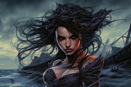 Free Ai Generated Woman illustration and picture