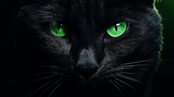 Katze, Panther, Katzen, Schwarz