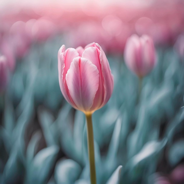 Free ai generated flower tulip illustration