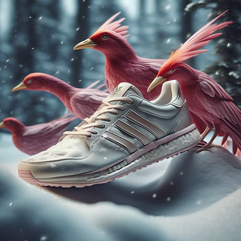 Ai Genereret, Sneaker, Fodtøj, Fugle