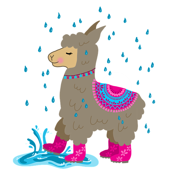 Free Llama Alpaca illustration and picture