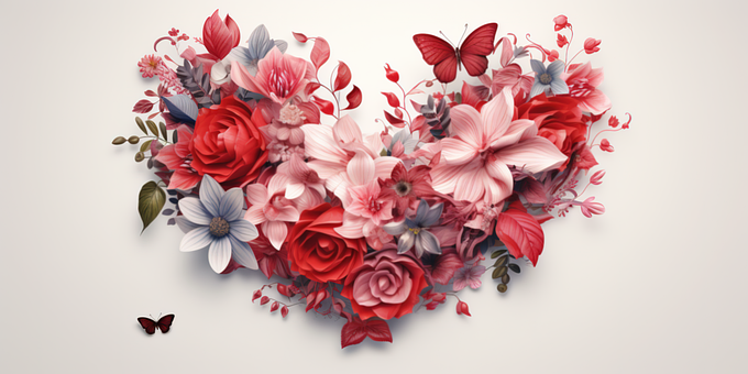 Free Ai Generated Flowers illustration and picture