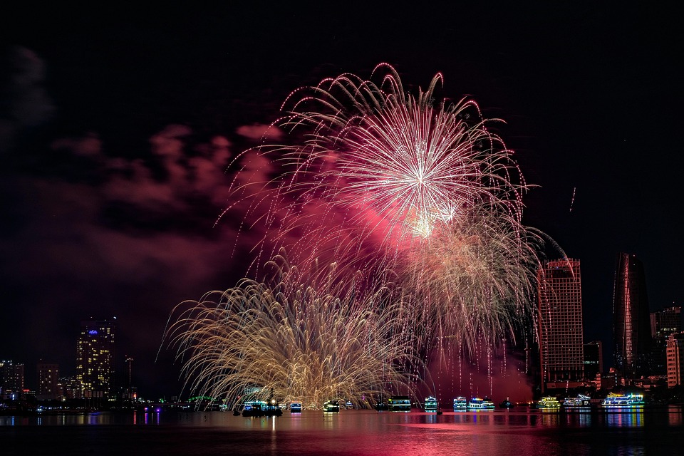 Fire Work New Year River Free photo on Pixabay Pixabay