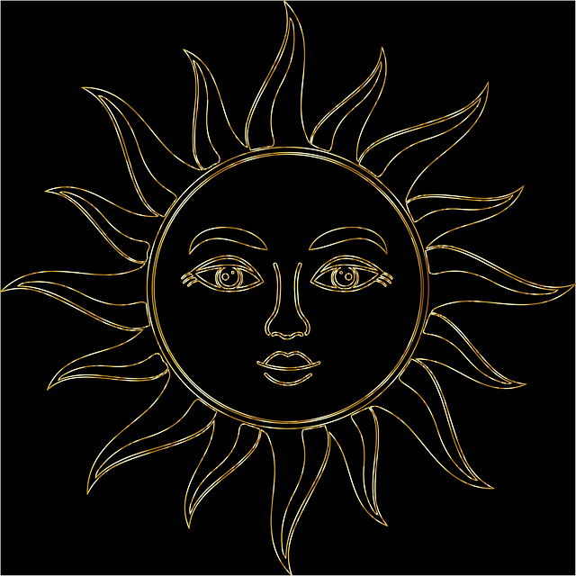 Download free HD stock image of Sun Face Free sun face anthropomorphic vector