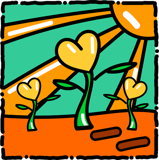 Download free HD stock image of Hearts Plants Free hearts plants sunlight vector