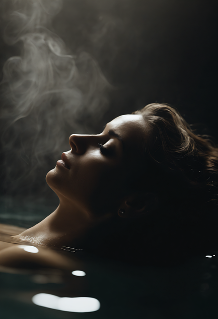 Free ai generated woman bathe illustration