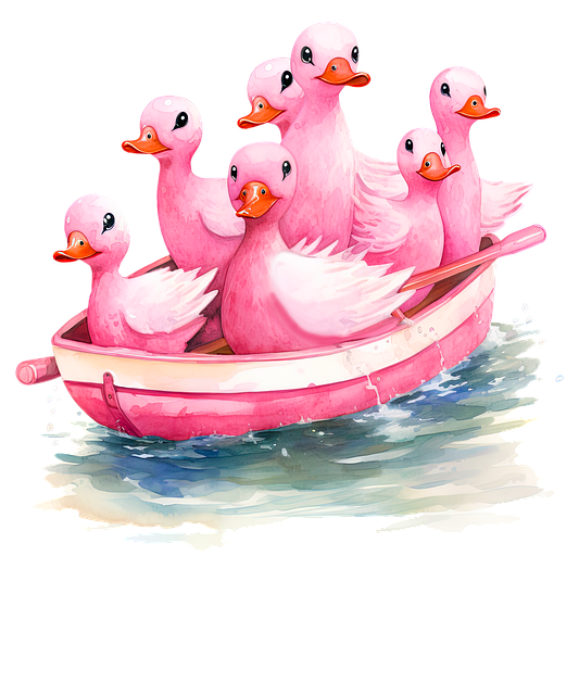 Free Ai Generated Ducklings illustration and picture