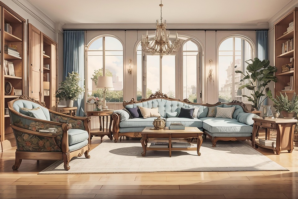 Download Ai Generated, Living Room, Interior Design. Royalty-Free Stock ...