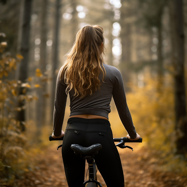 Ai Gerado, Mulher, Bicicleta, Roda