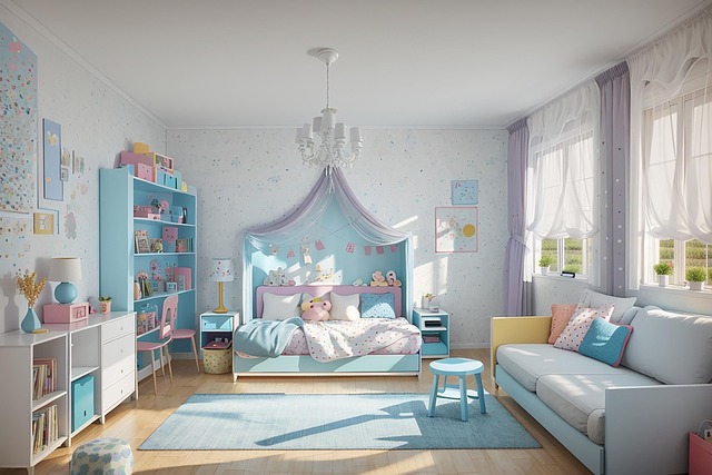 Ai Gegenereerd, Slaapkamer, Kinderkamer