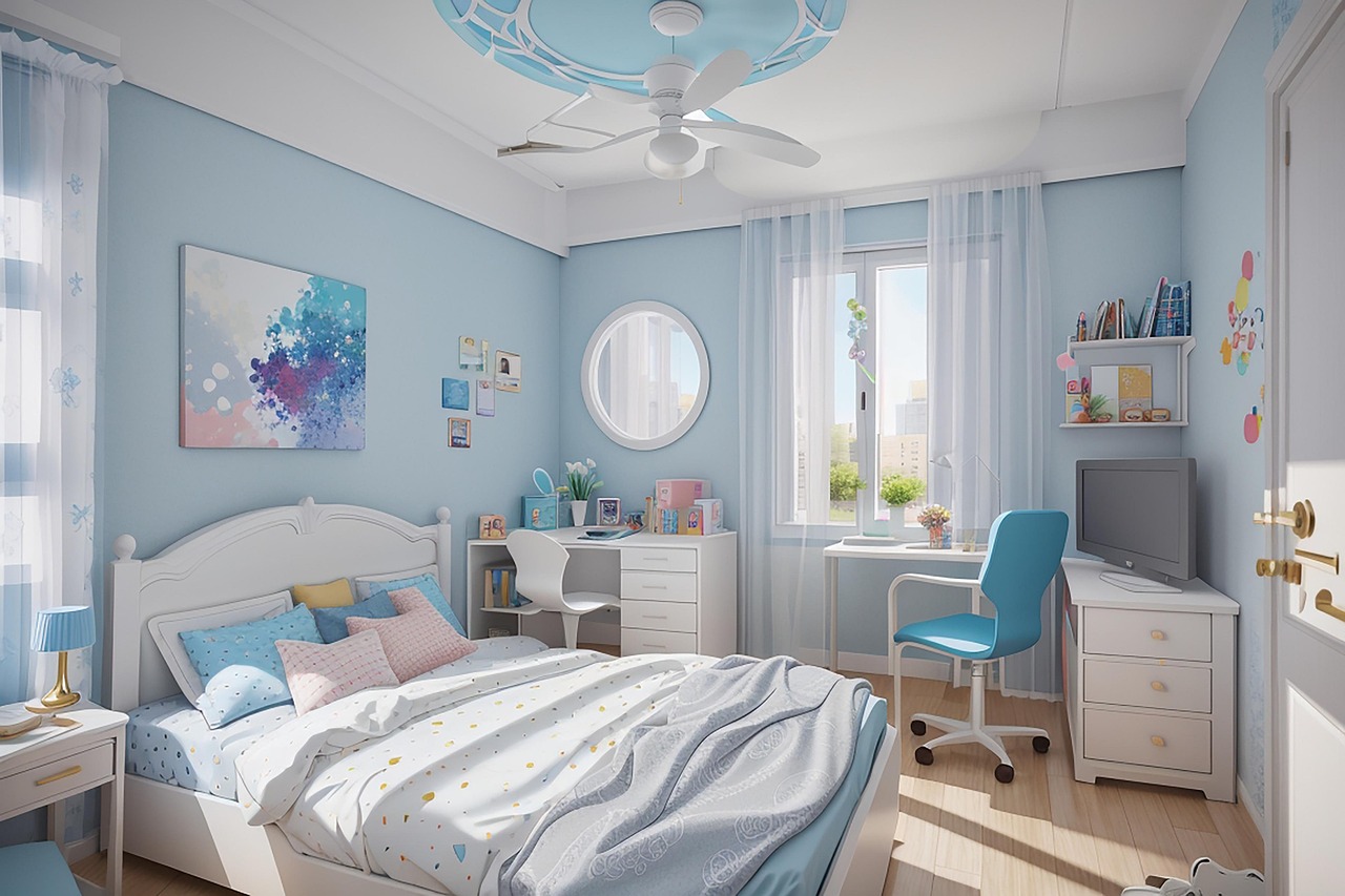 Download Ai Generated, Bedroom, Interior Design. Royalty-Free Stock ...
