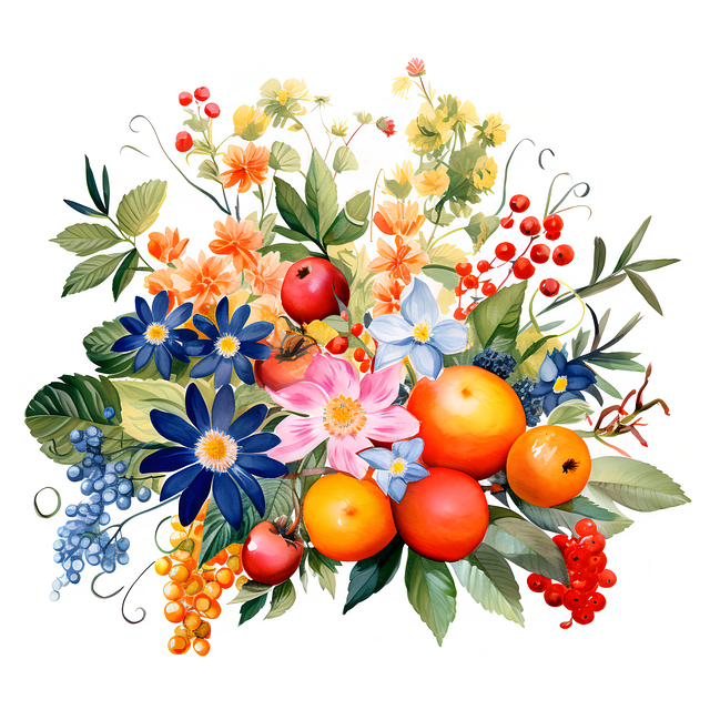 Download free HD stock image of Ai Generated Nature Free ai generated nature fruits illustration
