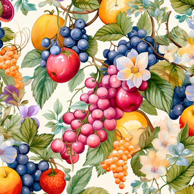 Download free HD stock image of Ai Generated Fruits Free ai generated fruits flowers illustration
