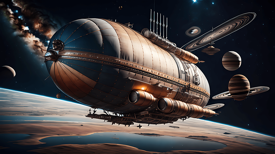 Luftschiff Zeppelin Raumschiff - Kostenloses Bild auf Pixabay - Pixabay