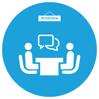Free Interview Interviewing illustration and picture