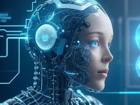 Ai Genereret, Robot, Mekanisk, Kunstig