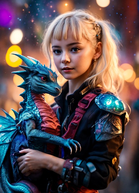 Niña, Fantasía, Personaje, Continuar